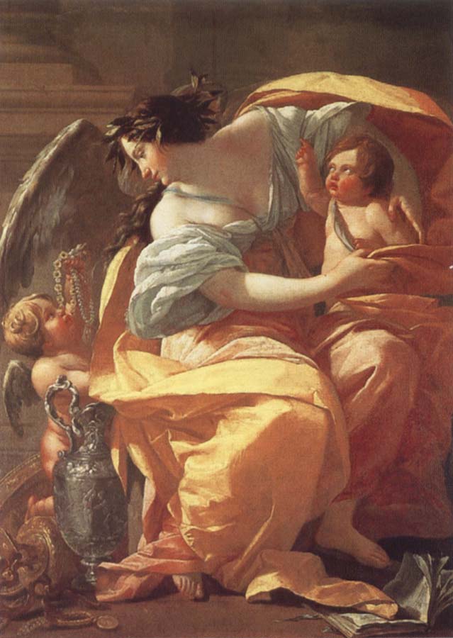 Simon  Vouet Allegory of Wealth